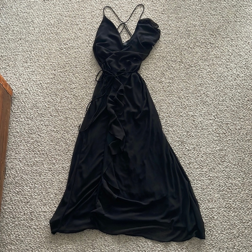 Workhall Maxi Wrap Dress